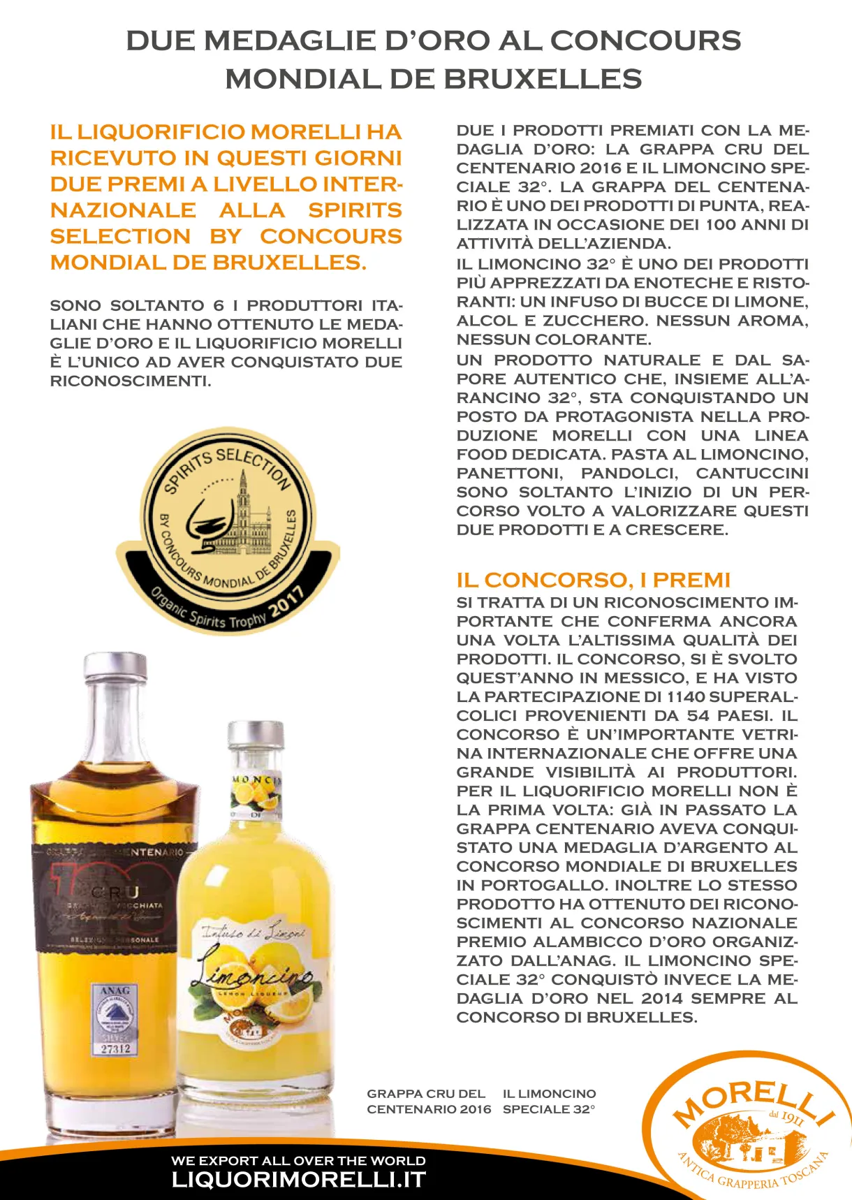 premio_oro_arancino Premi Morelli